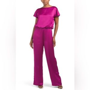 Trina Turk amuse jumpsuit festive fuchsia Size 6 Color fuchsia